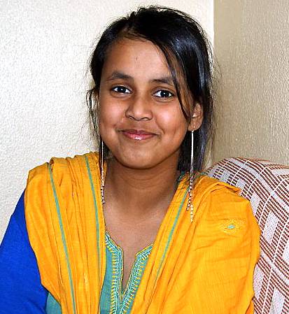 BACK to health . . . Jesmin Begum 