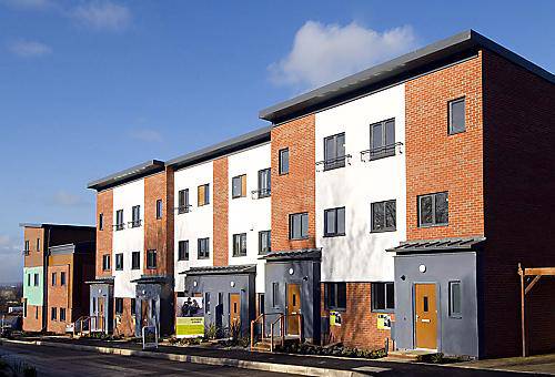 New HMR homes in Suthers Street, Werneth 
