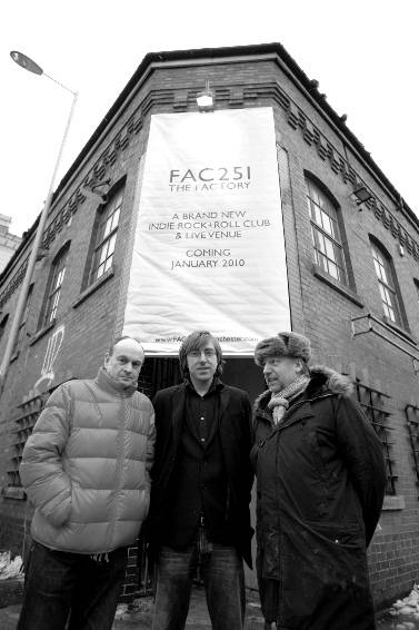 NEW venture . . . from left, Ben Kelly, Aaron Mellor and Peter Hook. Picture: Kevin Cummins NEW venture . . . from left, Ben Kelly, Aaron Mellor and Peter Hook. Picture: Kevin Cummins