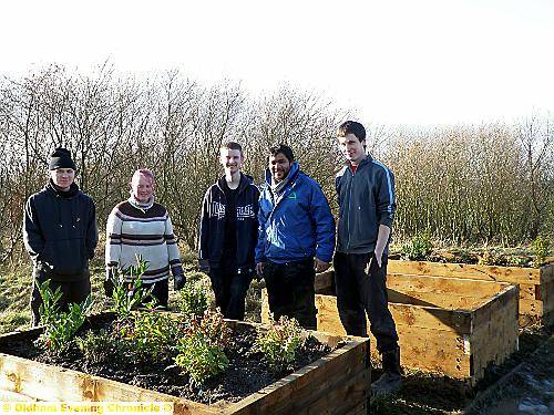A winter clear-up at Fulwood Nature Site by volunteers on the last course, (from the left) Danny Lord (19), Melanie Brierley (20), Matthew Courtney (19), Andrew Poinen (Groundwork), Richard Rose (Groundwork volunteer). A winter clear-up at Fulwood Nature Site by volunteers on the last course, (from the left) Danny Lord (19), Melanie Brierley (20), Matthew Courtney (19), Andrew Poinen (Groundwork), Richard Rose (Groundwork volunteer).