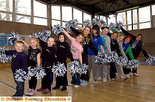 Youngsters get with the routine during half-term at Grange School 