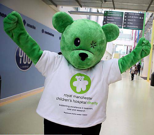 Royal Manchester Children’s Hospital mascot Royal Manchester Children’s Hospital mascot