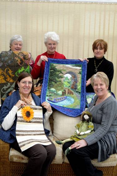 WE did this . . . (back, from left) Pat Bridgestock, Shirley Thornley and Carmen Walton and (seated) Susan Rodgers and Sue Warburton WE did this . . . (back, from left) Pat Bridgestock, Shirley Thornley and Carmen Walton and (seated) Susan Rodgers and Sue Warburton