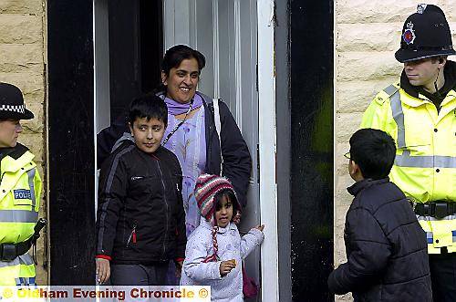 OVERJOYED . . . the scene at Sahil’s house in Queen Street today as his aunt Nabila Naheed and family celebrate the news of the boy’s release OVERJOYED . . . the scene at Sahil’s house in Queen Street today as his aunt Nabila Naheed and family celebrate the news of the boy’s release