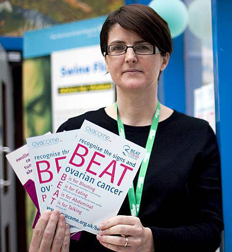 Amanda Storey . . . raising cancer awareness Amanda Storey . . . raising cancer awareness