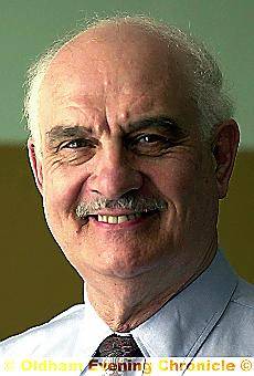 FORMER Oldham Mayor, Brian Mather 