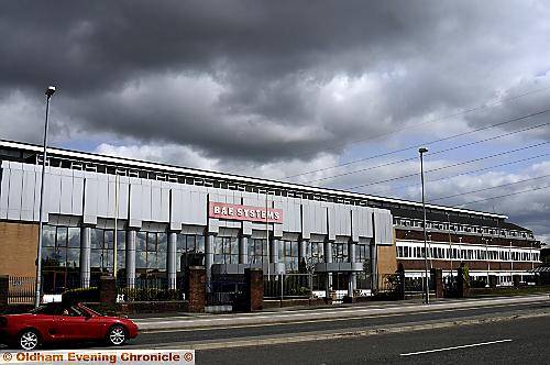 HOPE of seeing the Lancaster make a low run over the Chadderton factory were bombed by the ash cloud HOPE of seeing the Lancaster make a low run over the Chadderton factory were bombed by the ash cloud