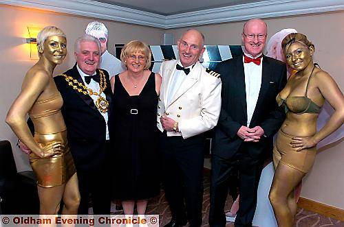 SHOWSTOPPER . . . from left, Alex Pugh, Councillor Jim McArdle, Judith Rothwell, Frank Rothwell, Chris Hoyle (Oldham Cancer Support Group) and Emma Needham SHOWSTOPPER . . . from left, Alex Pugh, Councillor Jim McArdle, Judith Rothwell, Frank Rothwell, Chris Hoyle (Oldham Cancer Support Group) and Emma Needham