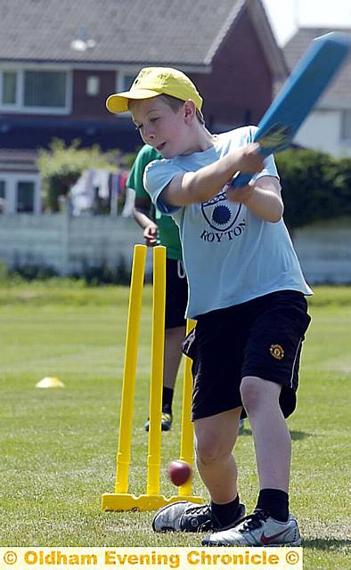 Thorp School’s Joseph Taylor Maw in action. 