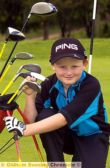 DAN Riley is proving a big hit on the fairways and greens at Crompton and Royton. The talented junior has secured his first handicap at the age of eight. DAN Riley is proving a big hit on the fairways and greens at Crompton and Royton. The talented junior has secured his first handicap at the age of eight.