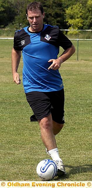 SEAN GREGAN . . . working hard to regain full fitness. SEAN GREGAN . . . working hard to regain full fitness.