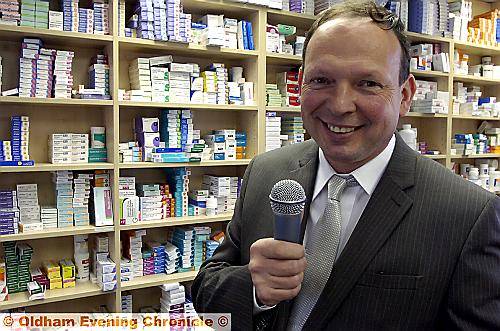 MY WAY . . singing pharmacist Ian Strachan mixes his day job with belting out Sinatra classics. MY WAY . . singing pharmacist Ian Strachan mixes his day job with belting out Sinatra classics.