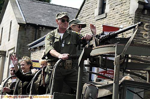 LOOKING the part . . . in the convoy 