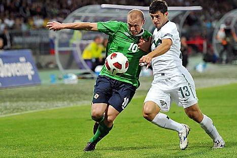 INTERNATIONAL DUTY . . . Athletic frontman Warren Feeney is set to face Italy and the Faroe Islands. INTERNATIONAL DUTY . . . Athletic frontman Warren Feeney is set to face Italy and the Faroe Islands.