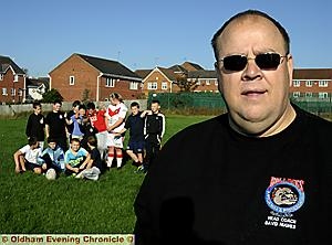 DAVE HUGHES: dedicated to the Fitton Hill cause at both senior and junior level. DAVE HUGHES: dedicated to the Fitton Hill cause at both senior and junior level.