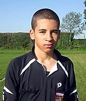 YOUNG referee-to-be Kyle 