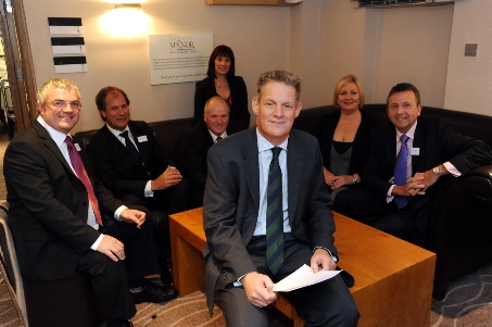Spencer Dale (centre) with members of the Oldham Business Leadership Group, from left, Nick McGilvray, William Lees-Jones, Peter Greenhalgh, June Smith, Pam Pelham and Dave Benstead
Spencer Dale (centre) with members of the Oldham Business Leadership Group, from left, Nick McGilvray, William Lees-Jones, Peter Greenhalgh, June Smith, Pam Pelham and Dave Benstead