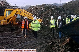 Police inspectConnell scrapyard looking for stolen metals. 
