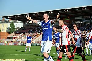 IS IT MY TURN? Athletic’s stand-in skipper Zander Diamond is entitled to ask the question after so many disappointments in cup competitions.
IS IT MY TURN? Athletic’s stand-in skipper Zander Diamond is entitled to ask the question after so many disappointments in cup competitions.