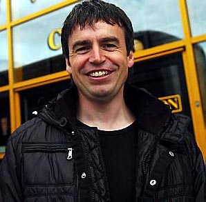 Mike Newton: just one of the lads 
