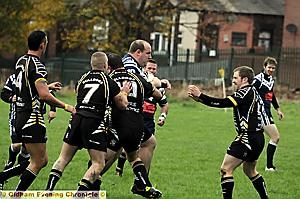 Hollinwood on their way to a first win Hollinwood on their way to a first win