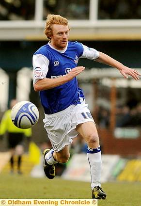 CHRIS TAYLOR . . . scores and creates goals.
CHRIS TAYLOR . . . scores and creates goals.