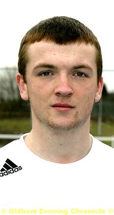 JOE HEAP . . . came on as a substitute in the midweek draw with Witton Albion. 
