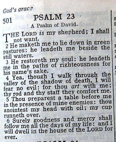 The psalm written by Lawrence Chaderton 

