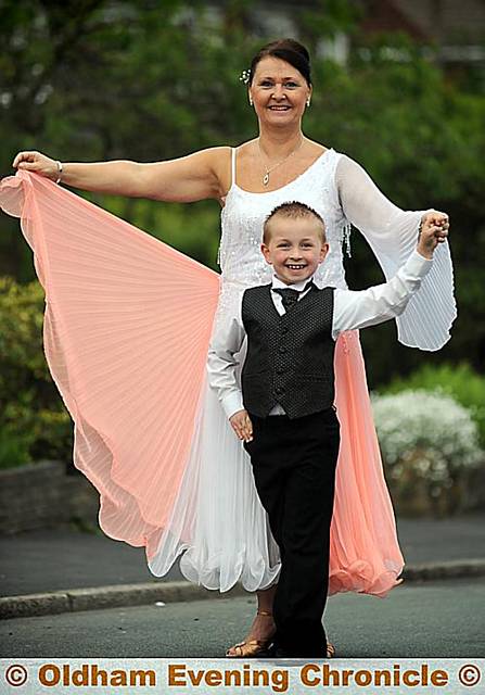 Owen Moss and his grandma Jeanette Albert are award-winning dancers. Owen Moss and his grandma Jeanette Albert are award-winning dancers.