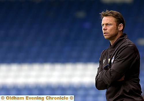 PAUL DICKOV: big decisions PAUL DICKOV: big decisions
