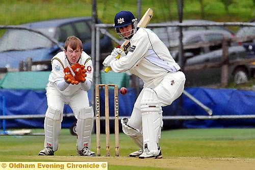 TALENTED TEEN... wicketkeeper Matthew Chadwick 