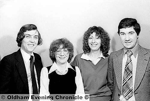 THE way they were: the quartet when they broke the test-tube baby story 1979 