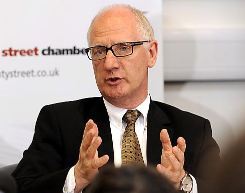 ANGRY . . . Graham Foulkes. Picture Press Association
