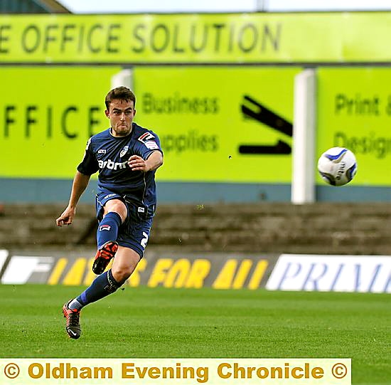 JOSE BAXTER: expects to become even more effective as he gets fitter. JOSE BAXTER: expects to become even more effective as he gets fitter.