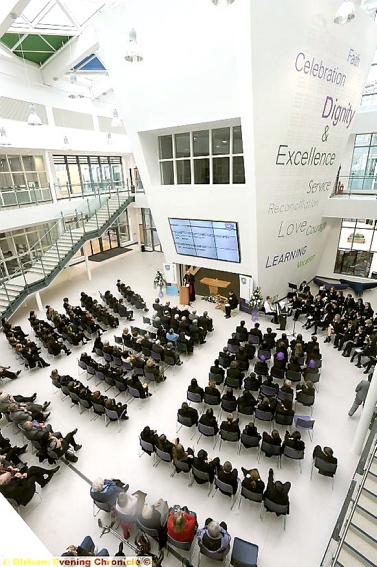 STUNNING . . . the college’s Central Forum
STUNNING . . . the college’s Central Forum