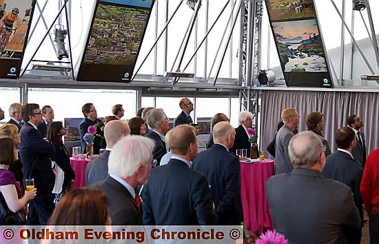 Invited guests at the National Theatre presentation 
