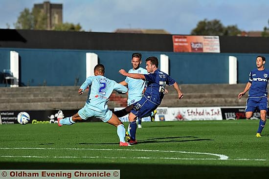 IF Jose Baxter’s rasping drive had struck the inside of the post and gone in - rather than smacking it full-on and bouncing to safety - the outlook may be less gloomy today.