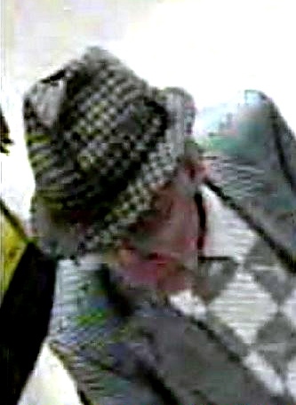 CCTV: Mr Kershaw at Tesco on the day of his death 
