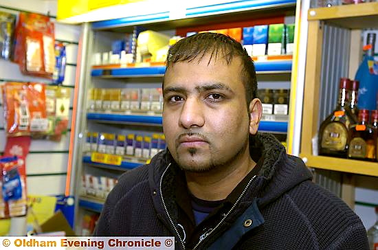 FRUSTRATION: shopkeeper Sheikh Muhammed believes criminals have no fear of going to jail  

