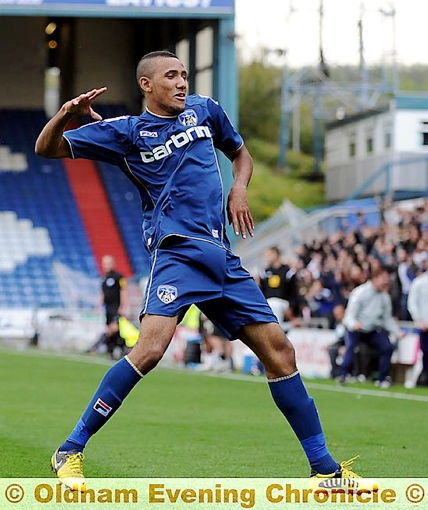 SNAKE-HIPS Montano’s goal celebration SNAKE-HIPS Montano’s goal celebration