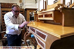 Furniture maker Steve Maxfield 
