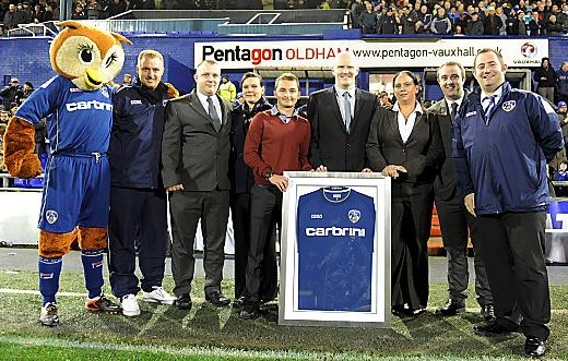 McDonalds backing and Latics
McDonalds backing and Latics