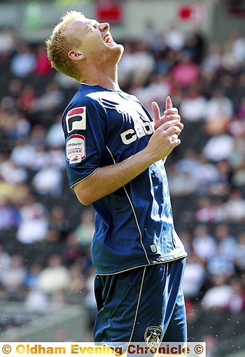 ROBBIE Simpson returned to the Athletic matchday squad in the FA Cup tie against Doncaster