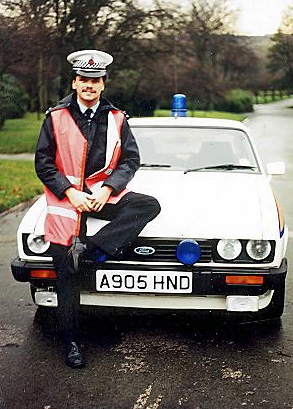 Mike in his police days  

