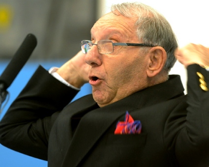 Norman Stoller: unable to check his enthusiasm! 