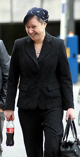 Emily Horne arrives at Taunton Crown Court Emily Horne arrives at Taunton Crown Court