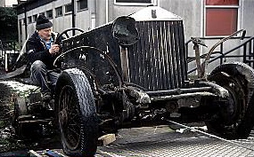 WHAT a find . . . this decaying Rolls Royce, has been rescued after being hidden away in a Greenfield garage since the Sixties. Pictures: David Bradbury