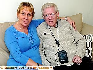 DETERMINED . . . Eric Armitage with loving wife Angela
DETERMINED . . . Eric Armitage with loving wife Angela