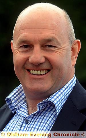 MARK's dad Terry — an Oldham player long before his son was born 
