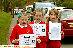 CAMPAIGNERS (l-r): Annie Dickens, Abigail Lewis and Holly Beckwith
CAMPAIGNERS (l-r): Annie Dickens, Abigail Lewis and Holly Beckwith